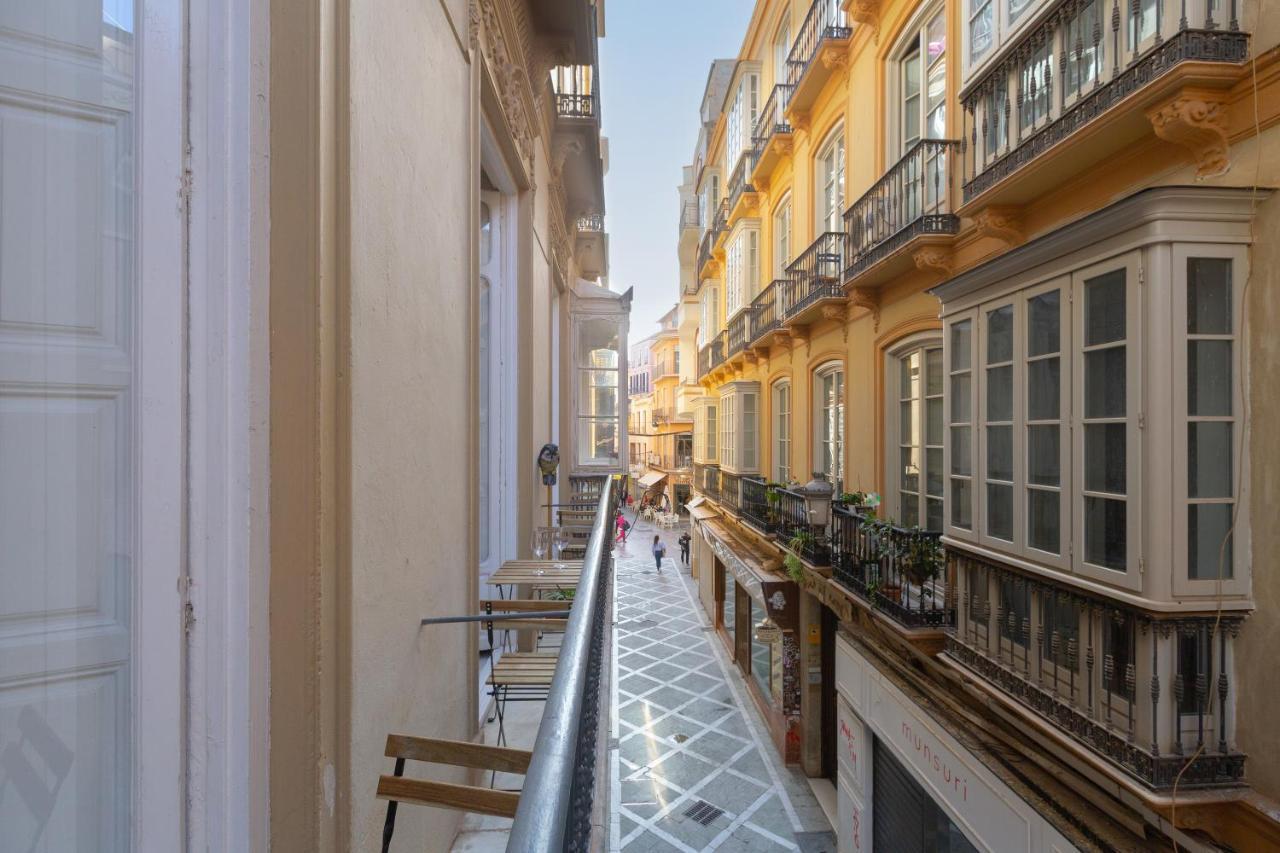 Puerta De Larios: Central Three-Bedroom Apartment With Balconies And Patio مالقة المظهر الخارجي الصورة